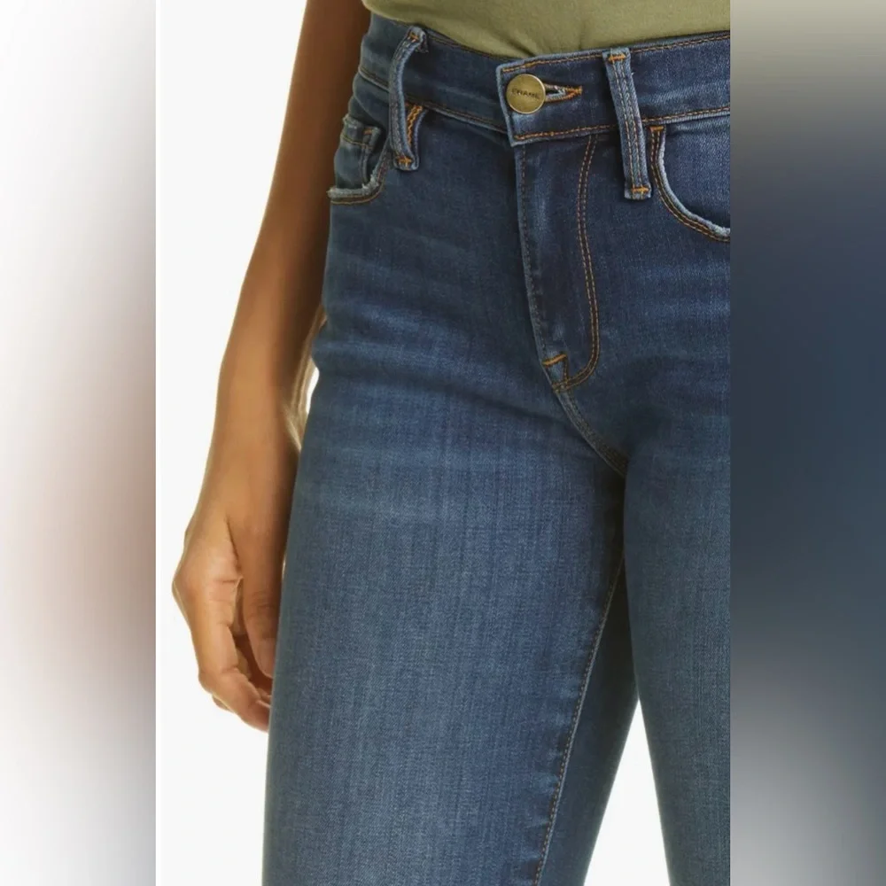 FRAME Le Skinny de Jeanne Crop Jeans - Picture 4 of 7
